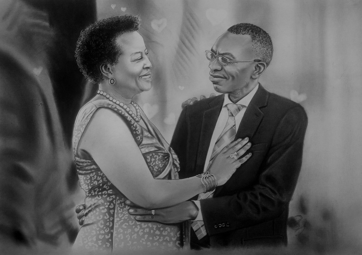 Charcoal drawing