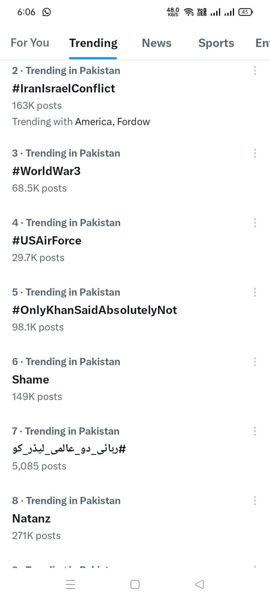 Aafi,ᶦᵏ. (@aafiifaaaafi) on Twitter photo Imran Khan gave Pakistan a new hope.
He inspired the youth and challenged the elite.
That’s why they fear him — and jailed him.
But truth can’t be caged.
#رہائی_دو_عالمی_لیڈر_کو |
<a href="/Team_IKF/">Imran Khan Force</a>
<a href="/malikumar9999/">Malik Umarᵀᵉᵃᵐⱽᴼᴾ¹</a>
<a href="/Faisalnow_/">𝔽𝕒𝕚𝕤𝕒𝕝 𝕄𝕒𝕝𝕚𝕜</a> Imran Khan gave Pakistan a new hope.
He inspired the youth and challenged the elite.
That’s why they fear him — and jailed him.
But truth can’t be caged.
#رہائی_دو_عالمی_لیڈر_کو |
<a href="/Team_IKF/">Imran Khan Force</a>
<a href="/malikumar9999/">Malik Umarᵀᵉᵃᵐⱽᴼᴾ¹</a>
<a href="/Faisalnow_/">𝔽𝕒𝕚𝕤𝕒𝕝 𝕄𝕒𝕝𝕚𝕜</a>