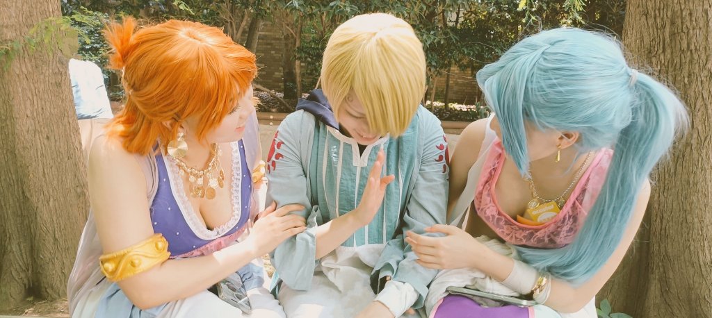 ONE PIECE［cosplay/ｺｽﾌﾟﾚ］🏴‍☠️ 
これは接待にニヤついてる🕒。
何百万ベリー必要ですか❤

🍊さん <a href="/himaa_cos/">ひま🍙</a>（ひまさん）
👸ちゃん <a href="/tsukiya_nn/">ツキヤ🍖 6/22 ア！</a>（ツキヤさん）
📸    ⚔️ <a href="/moca_ams_m/">モカ@しばらくイベ予定なし</a> （モカさん）