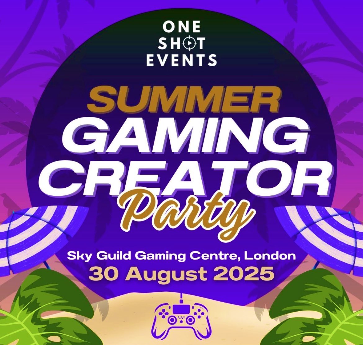 I mean imagine enjoying this weather on a rooftop terrace in London with a cold drink, your creator besties - while networking with brands, gaming, and winning some prizes 👀✨
Oh wait you don’t need to imagine 👇🏻