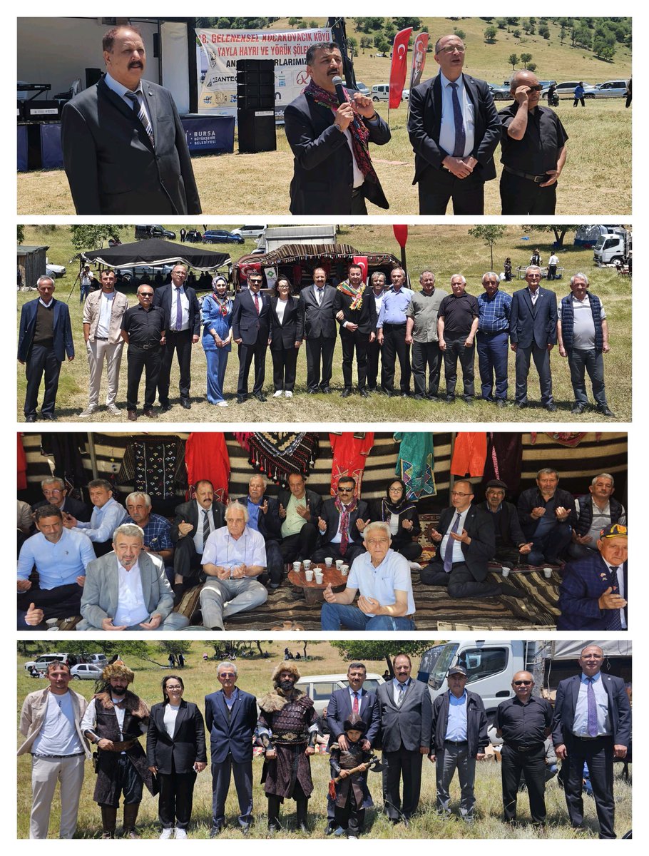 YS_Turkoglu's tweet photo. Keles İlçe Başkanlığımızın programı dahilinde, ilçe Başkanımız Hüseyin Kacar İl Yöneticimiz İzzet Kaya, Belediye Başkan Adayımız İsmail Yeni ağabey, geçmiş dönem GİK Üyemiz Müberra Müberra Çakır ve yöneticilerimizle bu yıl 18.'si düzenlenen Keles Kocakovacık Yayla Hayrı ve Yörük Şöleni'ne katıldık,  hemşehrilerimizle sohbet ettik.
Tekraren, hayırları, ikramları ve duaları kabul olsun.