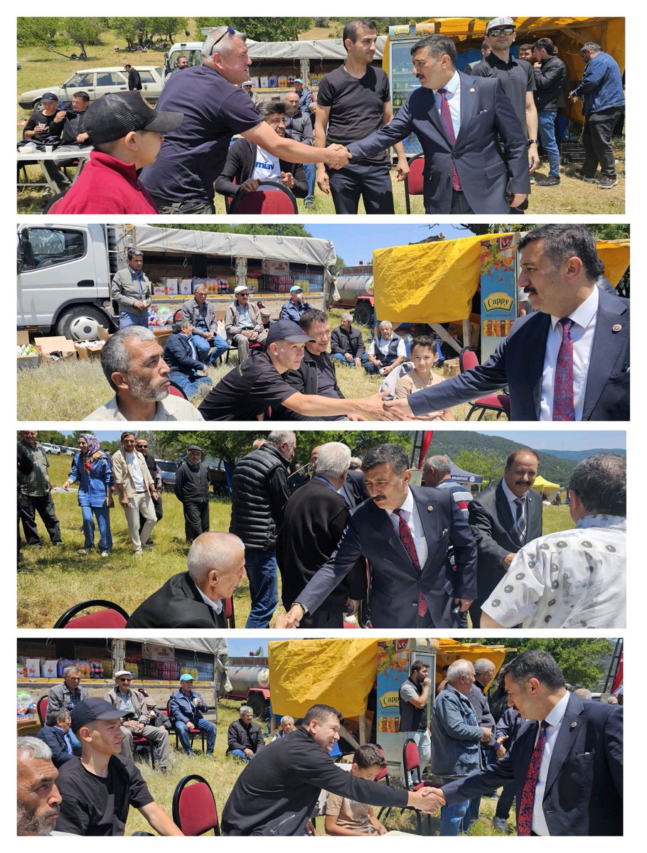 YS_Turkoglu's tweet photo. Keles İlçe Başkanlığımızın programı dahilinde, ilçe Başkanımız Hüseyin Kacar İl Yöneticimiz İzzet Kaya, Belediye Başkan Adayımız İsmail Yeni ağabey, geçmiş dönem GİK Üyemiz Müberra Müberra Çakır ve yöneticilerimizle bu yıl 18.'si düzenlenen Keles Kocakovacık Yayla Hayrı ve Yörük Şöleni'ne katıldık,  hemşehrilerimizle sohbet ettik.
Tekraren, hayırları, ikramları ve duaları kabul olsun.