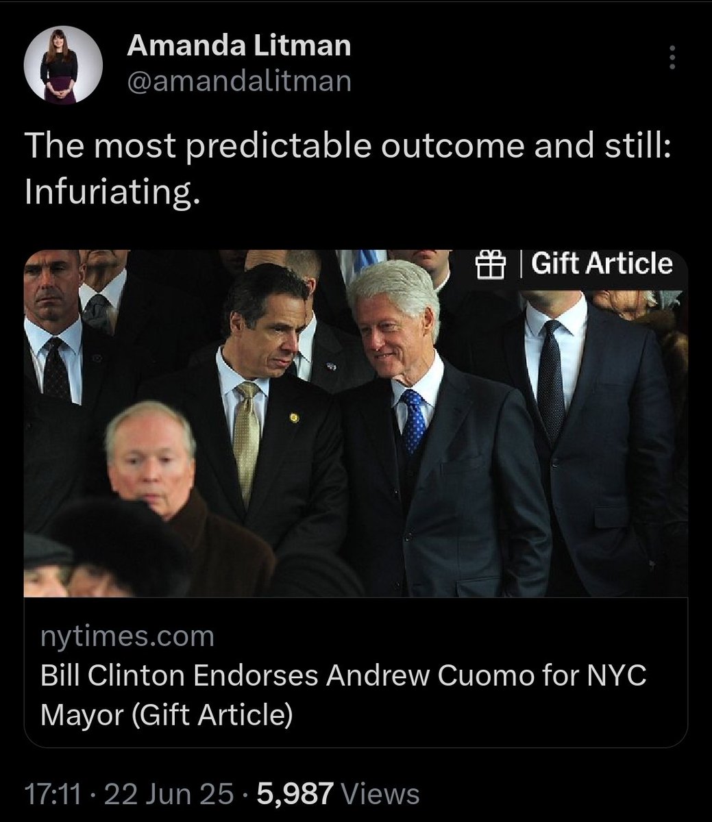BREAKING: 

Sex Pest Centrist Endorses Sex Pest Centrist