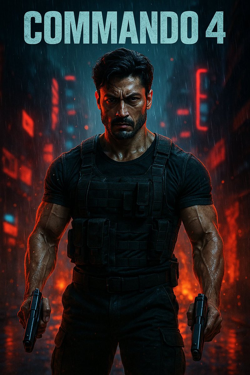 JoshiBh42078072's tweet image. @sunshinepicture 
Dear makers, if #Commando4 is really happening, please bring in a visionary director and a solid writer to elevate the action and story. Don’t waste the potential of this franchise. Go global. Go brutal. Go bold. 💥🔥

 #VidyutJammwal #IndianActionCinema