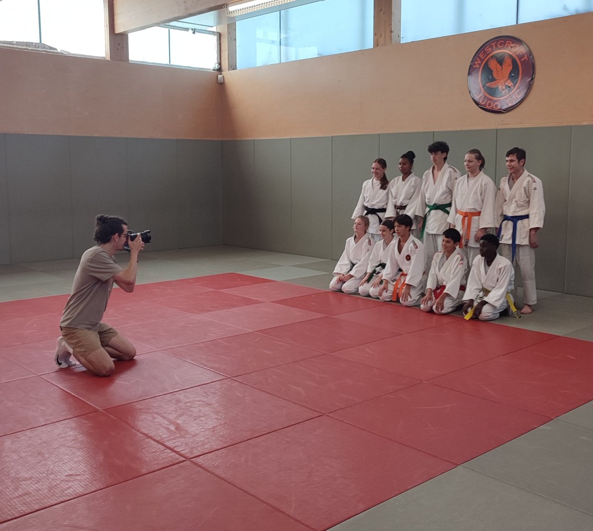 Westcroftjudo's tweet photo. Fantastic media day at our club dojo today, a massive thanks to Henri Calderon for his professional photography services, can't wait to see the results and thanks to all our players and parents who supported the event. https://t.co/v3Jfaomadc