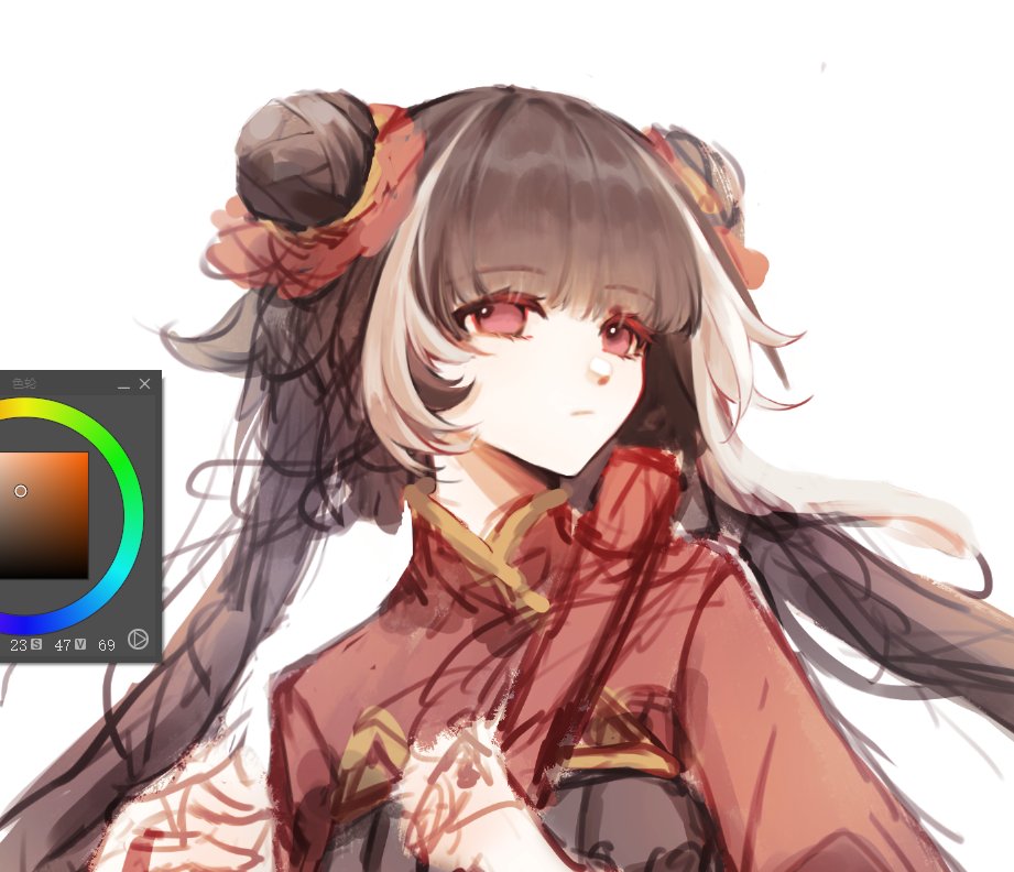 yuemiao0v0's tweet image. 懒得勾线了现在