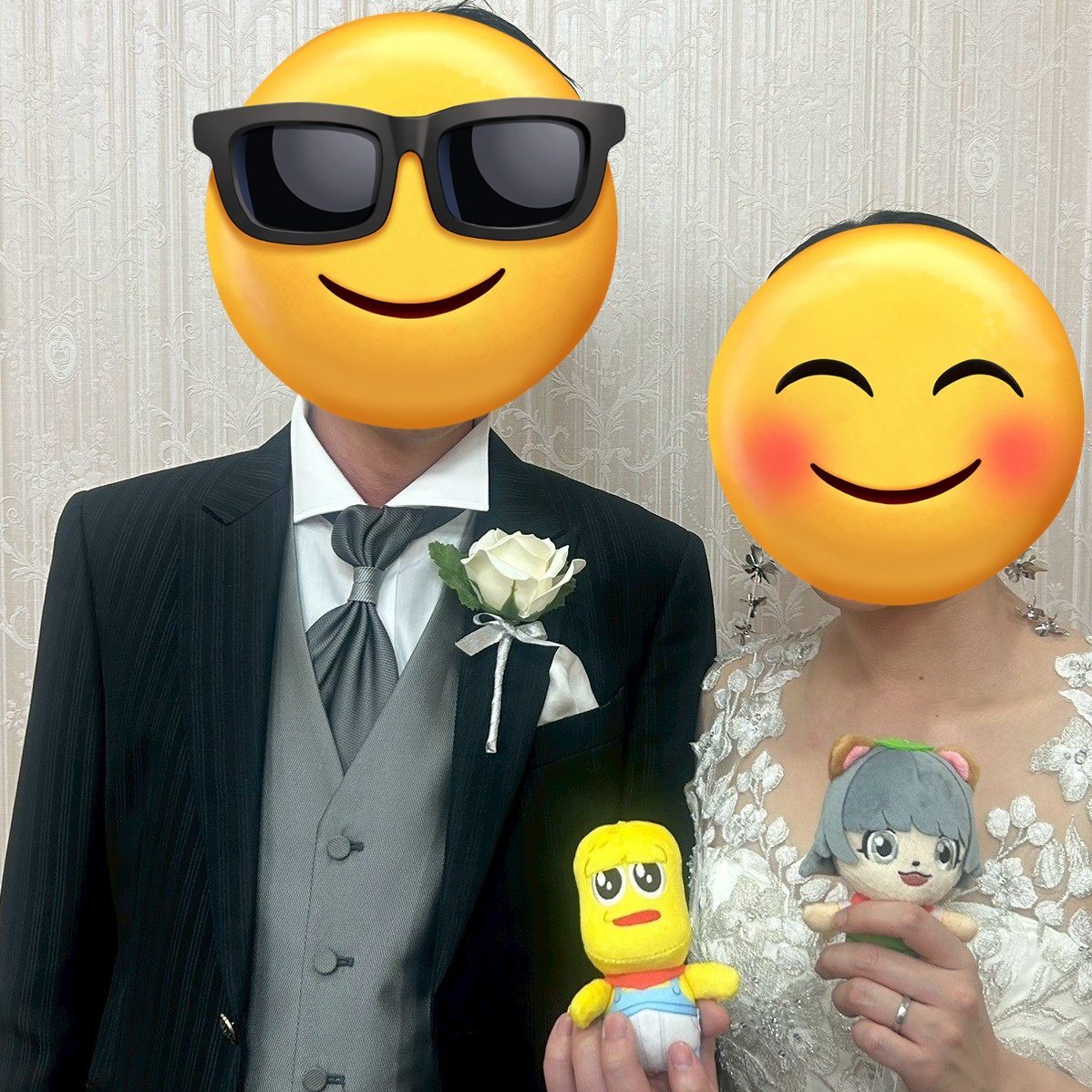 Hiroki199008's tweet image. 里の民結婚式
奥さんからの強い要望で、結婚式にぽこピーを連れていきたいって話になり持ち込みましたw
以前は1人で見てた、ぽこピー動画も今では夫婦揃って見てます
人生何があるか分からんな
#ぽんぽこ
#ピーナッツくん
#ぽこピー