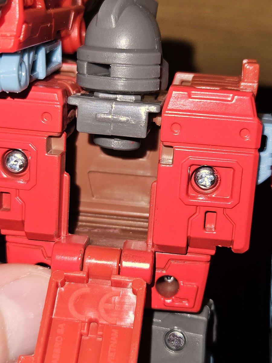 TFPoopGuy's tweet image. Made the inside of the new Perceptor brown as a calling card. I told you fuckers that I work for Hasbro
