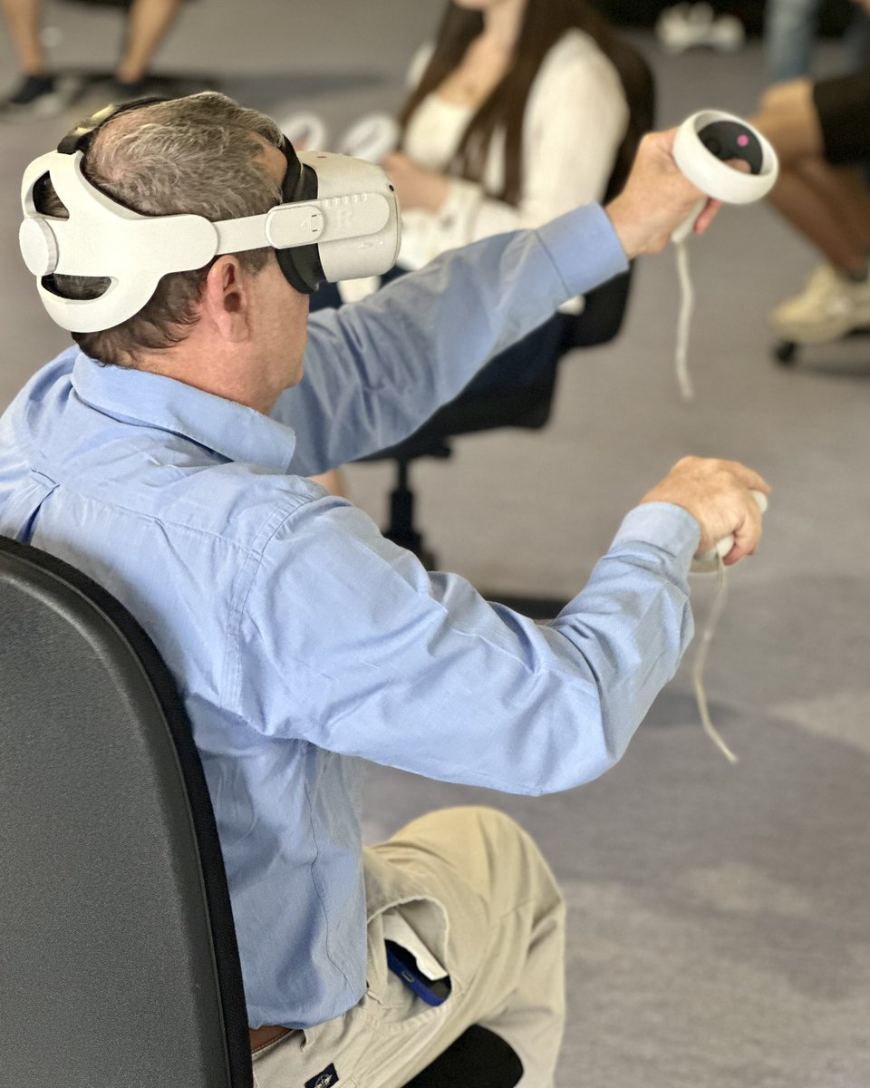 🕶️ Ready to step into the cockpit, or even space, without leaving the ground?

Come test our virtual reality experience, right under the A380!

✈️ Fly, explore, and immerse yourself in the world of aerospace like never before.

📍 Just below the A380, you can’t miss it.

#PAS25