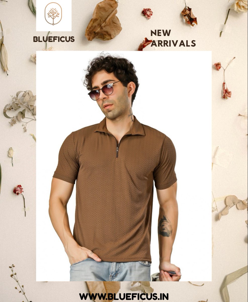 BlueFicus2's tweet image. Crafted from premium quality jacquard fabric, this tee has a classic cut and can be styled in an endless variety of ways.
 zurl.co/VhjF8
#lrludyog
#blueficus
#trending
#stylish
#menswear
#ootd
#fashion
#style
#casualwear
#comfortable