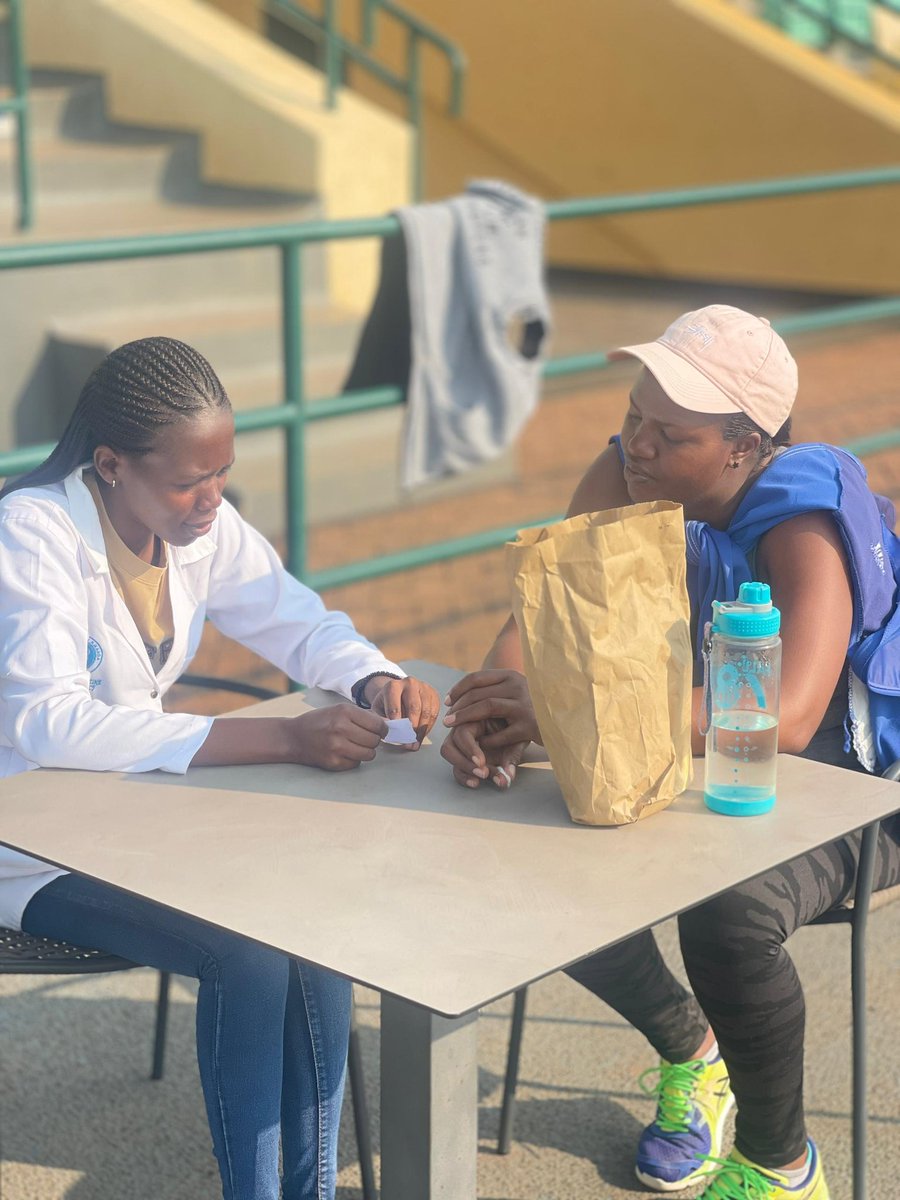 Nsengiymvathier's tweet photo. Volunteered today in the NCDs screening program during the Carefree Day at Huye Stadium🏃 🏟️
Grateful to be part of this impactful initiative organized by @ScophRwanda &amp; @RPSARwanda.
Promoting healthier communities, one screening at a time! 💚 #CarefreeDay #NCDsAwareness https://t.co/xUzFAFfsHK