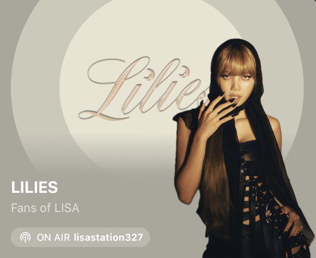 LiliesHome_'s tweet photo. Join Stationhead @lisastation327 24/7 from the link below with your Spotify or Apple Music premium to stream Lisa songs hassle free!

🔗https://t.co/pNhO0XeQXO

#LISAxAlterEgo
 #LalisaManobal
#LISA #LALISA 
@wearelloud 
🧁✨ https://t.co/mqDMLAYhDs