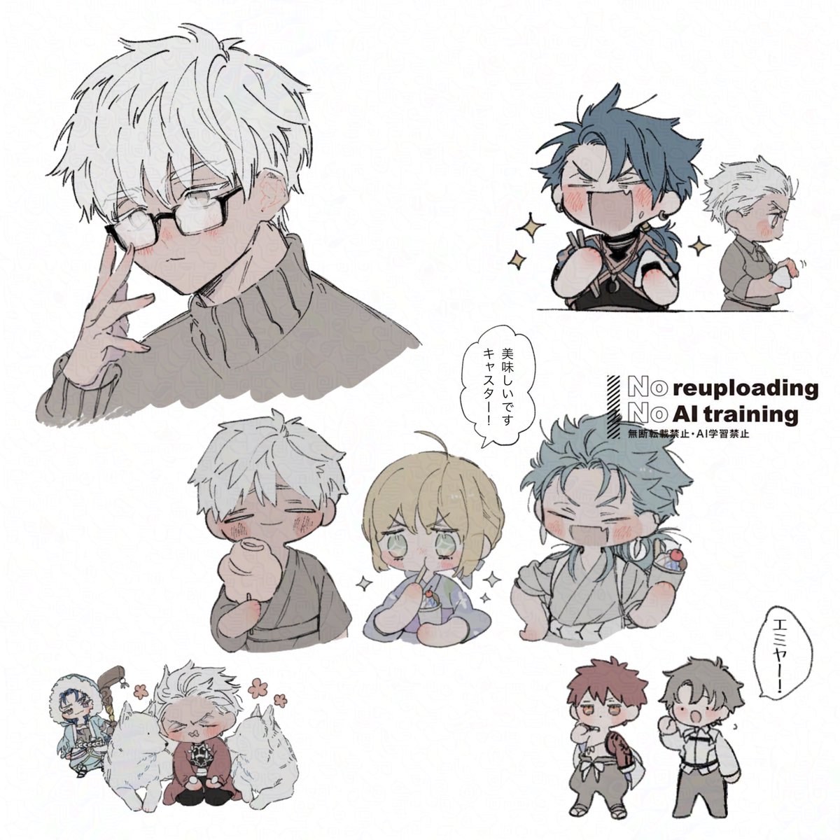 acha_srl0203's tweet image. らくがき