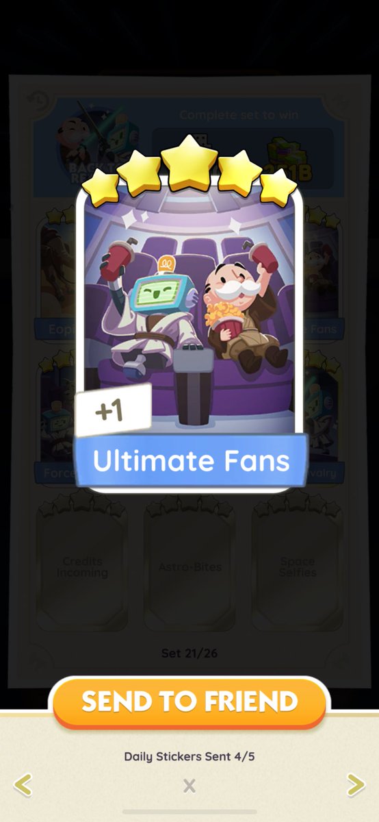 KASMOM24's tweet image. Good morning! I have Ultimate Fans to trade for Hyperspace Bound, please!
MGO953TRD833