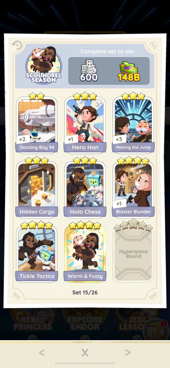 KASMOM24's tweet image. Good morning! I have Ultimate Fans to trade for Hyperspace Bound, please!
MGO953TRD833