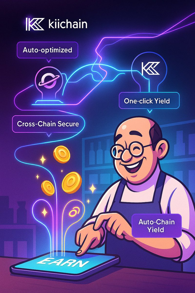 _DeFi_priest's tweet photo. 4/   Seamless DeFi Access

No complex protocols or risky bridges #OrbitEarn’s automated, cross-chain optimized strategies make earning yield simple and transparent. #KIIEX users can now save and grow their funds effortlessly. https://t.co/Tve5BoONHz