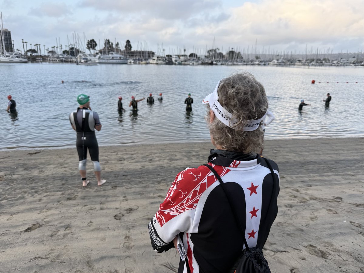 ExceedExps's tweet photo. The Coach watching her flock warm up https://t.co/hcwBiRSc11