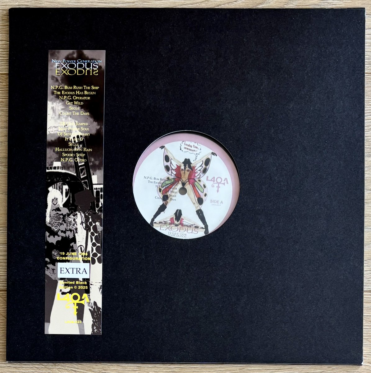 purplefunker's tweet photo. 🔥NPG • Exodus🔥
*19 June 1994 Configuration
2025 L4OA Pressing
Black Vinyl
#NowPlaying #NPG #L4OA
#Prince #Prince4Ever #VinylAddict https://t.co/86KGZeF9iQ