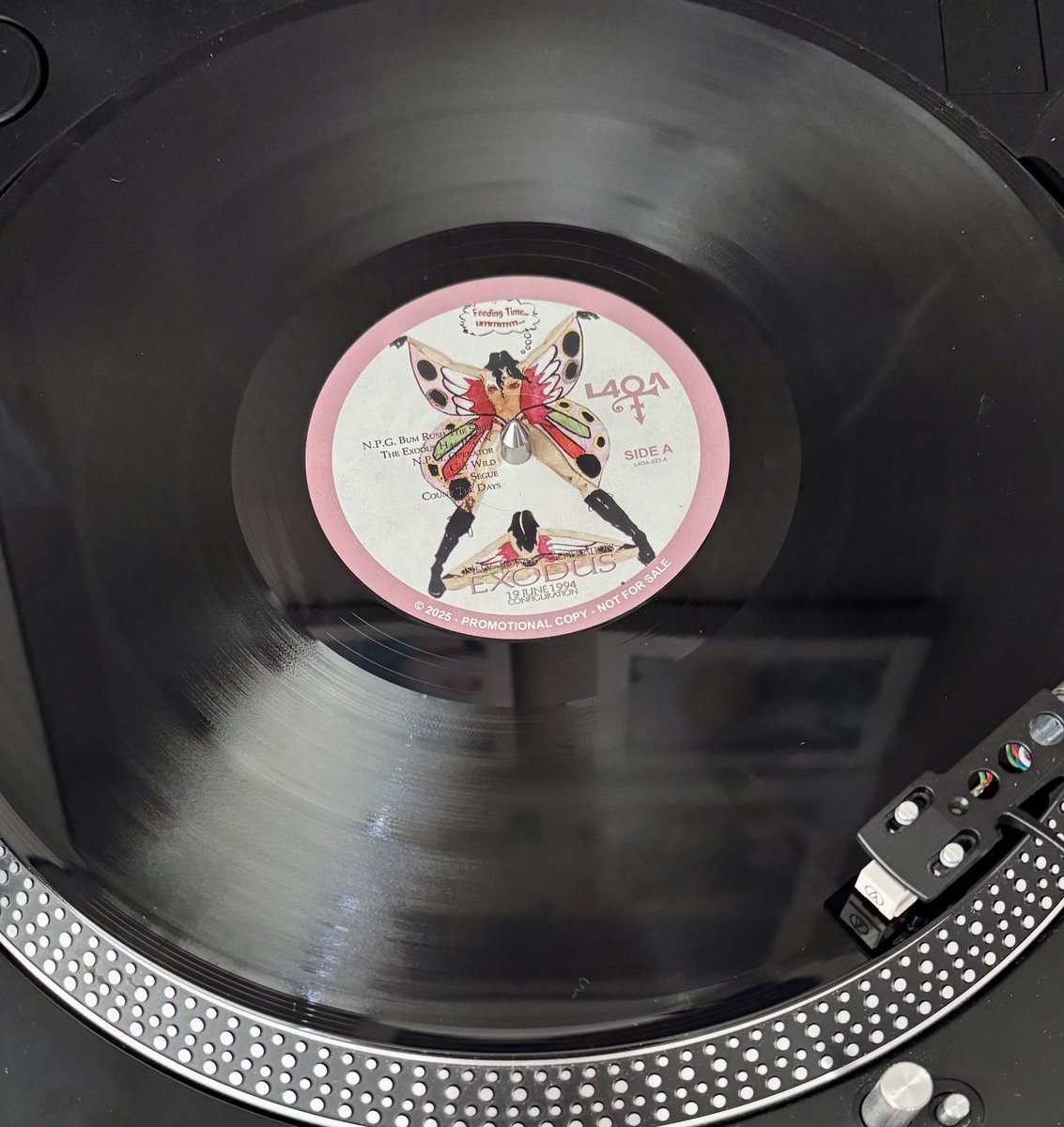 purplefunker's tweet photo. 🔥NPG • Exodus🔥
*19 June 1994 Configuration
2025 L4OA Pressing
Black Vinyl
#NowPlaying #NPG #L4OA
#Prince #Prince4Ever #VinylAddict https://t.co/86KGZeF9iQ