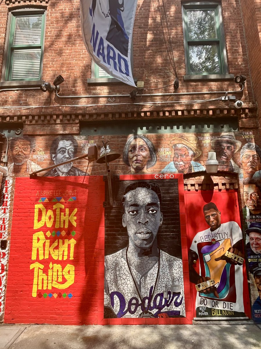 Stopped by Spike Lee’s 40 Acres &amp; a Mule office in Brooklyn.