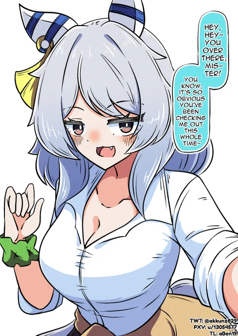 ギャルミラ子 英訳版です #ウマ娘 #ヒシミラクル #ウマ娘英訳 #umamusume #UmaTranslations