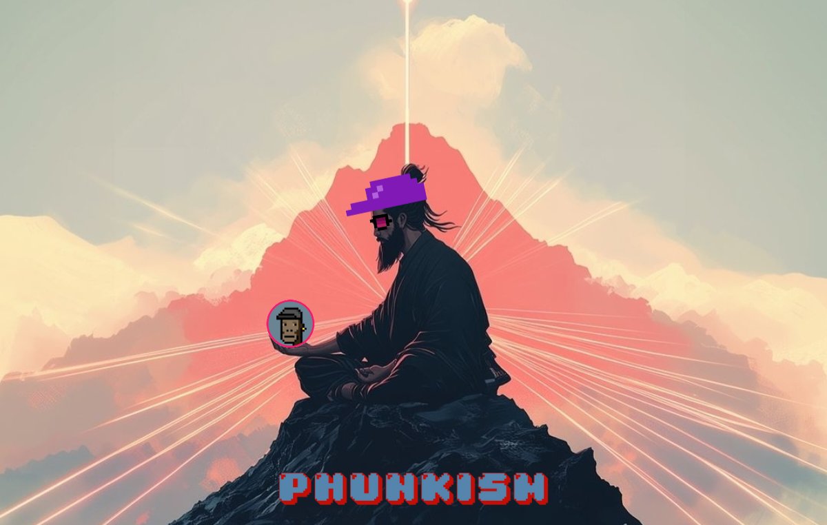 Gm ☕️ 

Phunkism isn’t just a vibe - it’s a state of mind.

Clarity through chaos. 
Strength through stillness.

In a world chasing hype, the CryptoPhunks builds in silence, powered by purpose.

Stay grounded. Stay phunky.

Phreedom ✊️