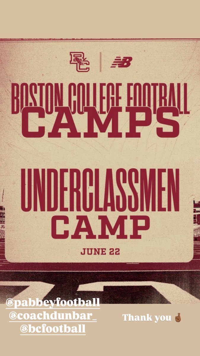 Antonio Dennis Gass jr (@_tone020) on Twitter photo Heading out to the <a href="/BCFootball/">Boston College Football</a> this morning for the 2025 undercalassmen camp!! Ty <a href="/PAbbeyFootball/">Portsmouth Abbey Football</a> <a href="/CoachDunbar_/">Stanley Dunbar Jr.</a> <a href="/BCFootball/">Boston College Football</a> let’s work 🔥🔥🔥 Heading out to the <a href="/BCFootball/">Boston College Football</a> this morning for the 2025 undercalassmen camp!! Ty <a href="/PAbbeyFootball/">Portsmouth Abbey Football</a> <a href="/CoachDunbar_/">Stanley Dunbar Jr.</a> <a href="/BCFootball/">Boston College Football</a> let’s work 🔥🔥🔥
