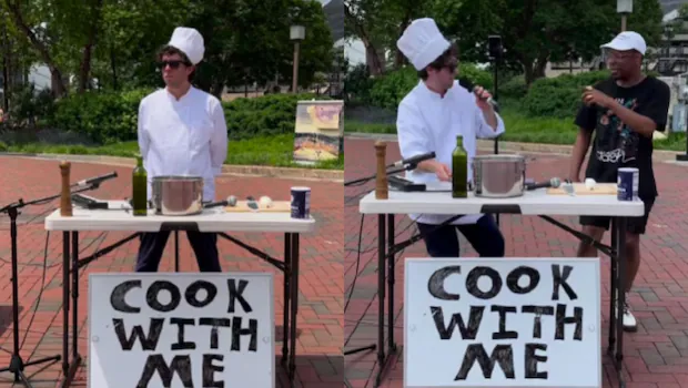 NDTVFood's tweet image. Viral Video Of Two Strangers Making Music While Cooking Is Stealing Hearts Online
food.ndtv.com/news/viral-vid…
#viral #cookingskills #musicandfood