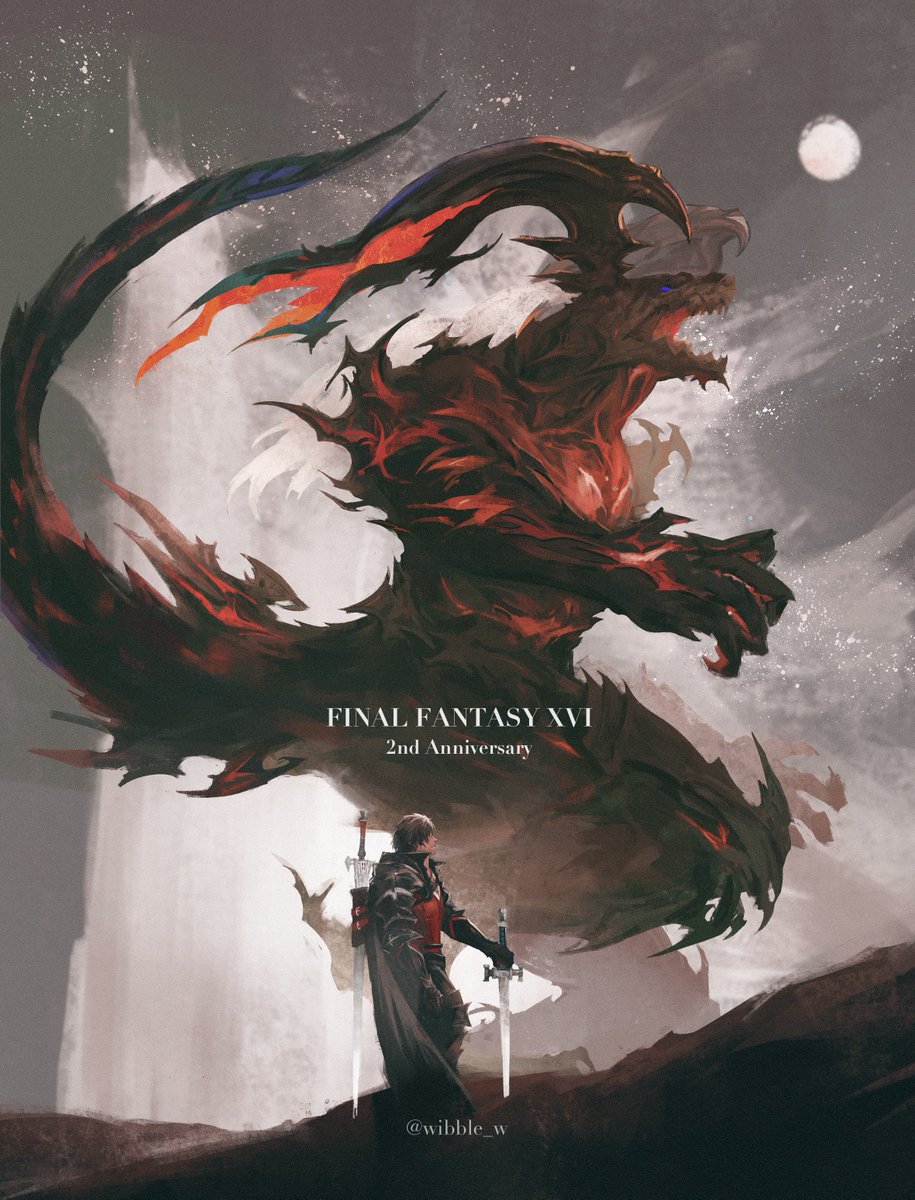 Wibble_W's tweet image. Happy 2nd anniversary! 🥳
#FFXVI #FINALFANTASYXVI #FF16
I still want to say that I enjoyed those side quests👀