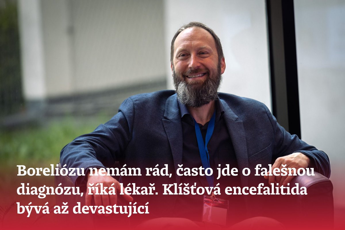 Podle biopředpovědi ČHMÚ je v těchto dnech aktivita klíšťat mimořádná. Připomínáme starší rozhovor s šéfem infekčního oddělení českobudějovické nemocnice Alešem Chrdlem o nemocech, které klíšťata přenášejí. 
denikn.cz/1171895/boreli…