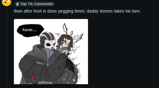 r6Liann's tweet image. siege players on reddit i know what you are