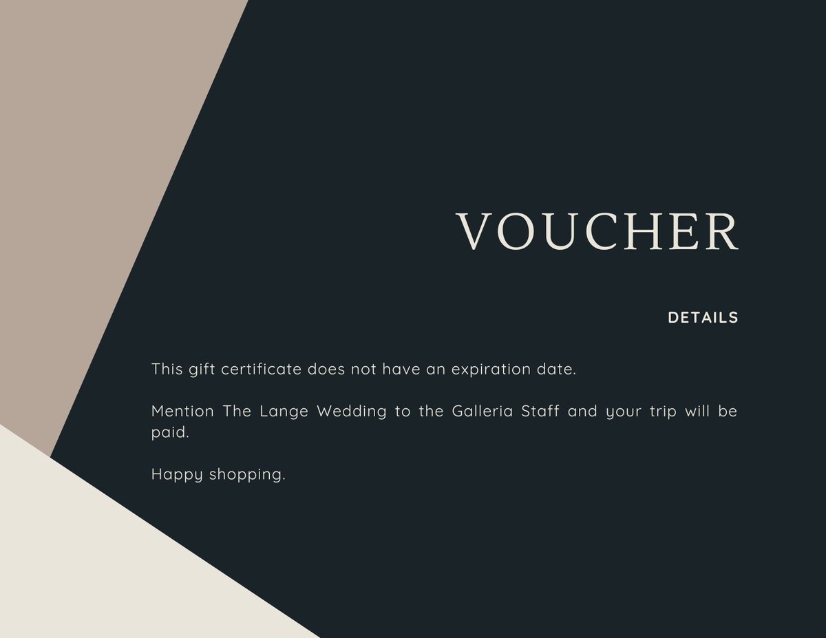 BlackWidowSiren's tweet photo. Good Morning Beautiful Souls.
Mr. Lange and I would like to thank you for celebrating with us. Please enjoy the complimentary breakfast. Delivered to your villa is an envelope with these certificates. Use them and think of us (and HIS wallet). 💋💋
#CrypticSyrenWedding https://t.co/3qdl9K5S9J