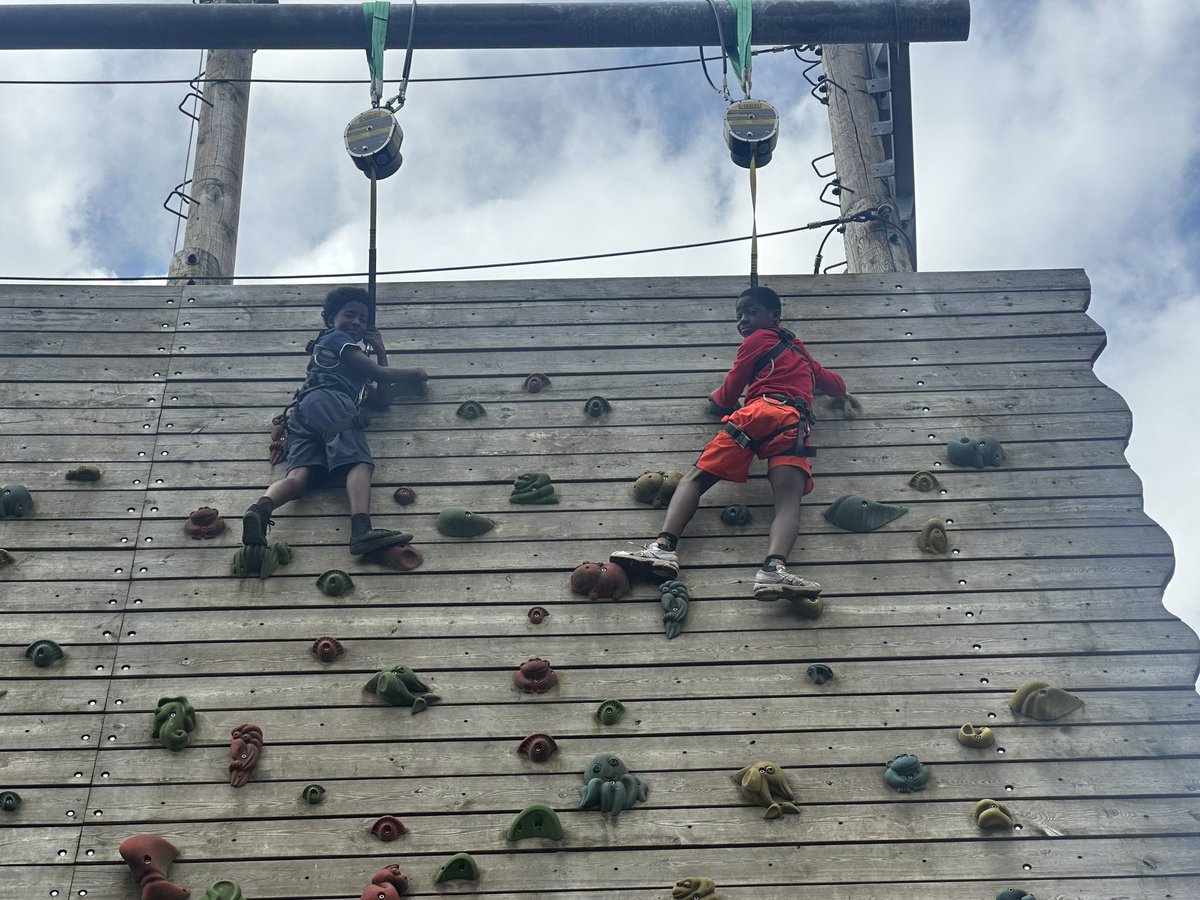 ApplegarthAc's tweet photo. Up the climbing wall Group 2 go… there was no stopping them when they were racing each other to the top! #competitive #raceon @thesteptrust https://t.co/tc17dzhtcn