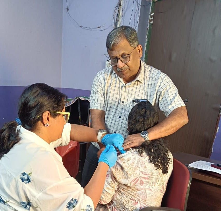 Hugging doesn’t spread HIV — it spreads love. 
In Goa, 14 brave adolescent girls living with HIV received the HPV vaccine — protecting them from future cancers.
Thanks to <a href="/HumanTouchGoa/">Human Touch</a>, <a href="/NCPIplus/">NCPI Plus</a>, Rotary Club of Dona Paula &amp; IMA Bicholim. 
#StopHIVStigma #HPVVaccine