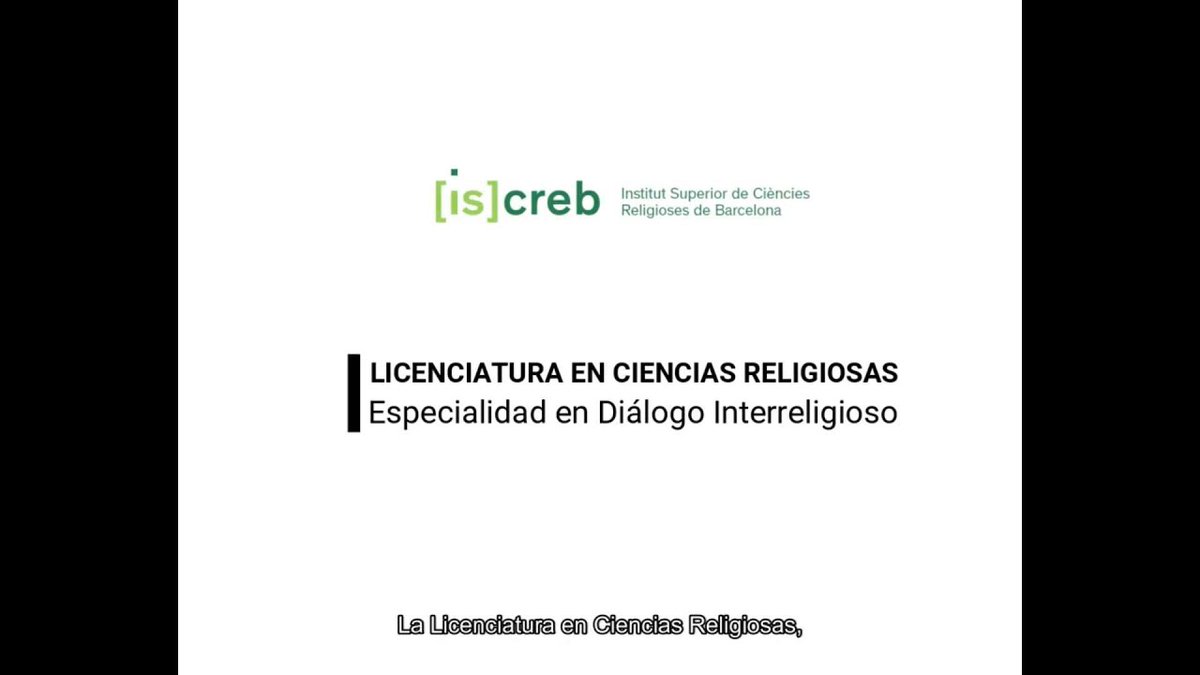 Lo haremos a través de asignaturas bíblicas y entrar en diálogo con las grandes religiones y la nueva religiosidad emergente. Es necesario haber cursado antes Bachillerato en Ciencias Religiosas.  zurl.co/W6dvP zurl.co/mqZcv
