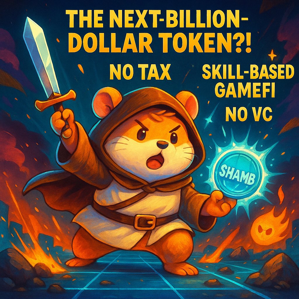 hami_bird's tweet photo. The next billion-dollar token?
It’s not just hype. It’s design.
📜 No tax
🎮 Skill-based GameFi
🧠 Meme with brains
🚫 No VC, no presale
Hamibird isn’t here to follow the cycle.
He’s here to end it.
#Hamibird #HAMB #CryptoGaming #Web3Revolution https://t.co/PYFK5FoqRg