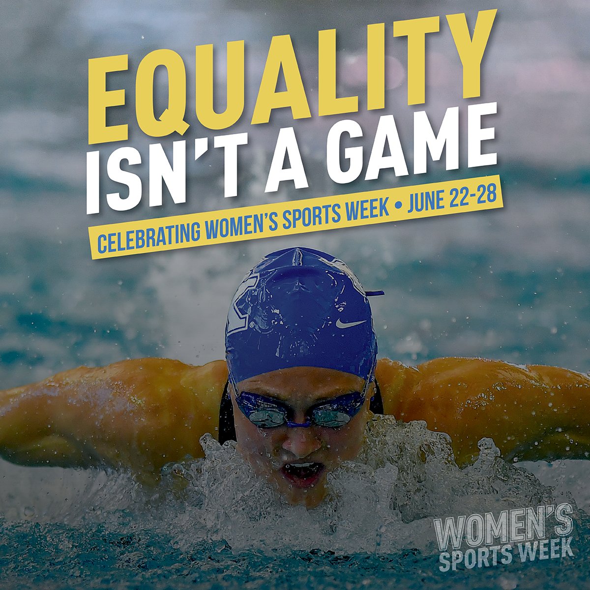 🏅 Equality is NOT a game. Join us in celebrating Women's Sports Week &amp; honoring female athletes!
