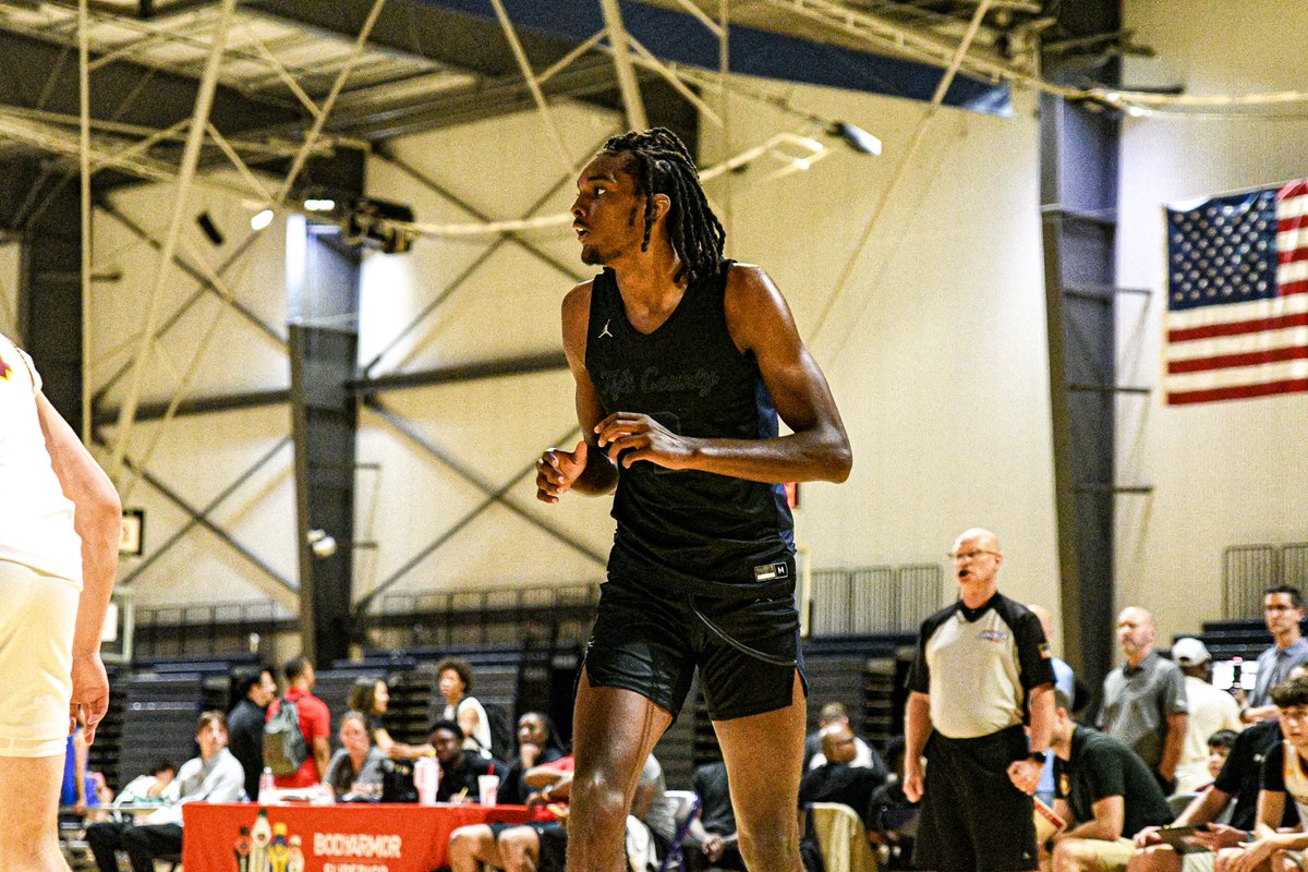 Tift County 2026 forward Kaden Lawson had his share of college coaches watching him this weekend, and averaged 16 points per game on Saturday. Long, athletic 6-foot-8 lefty who can impact the game on both sides. Rim protector, high energy rebounder, finishes plays above the rim.