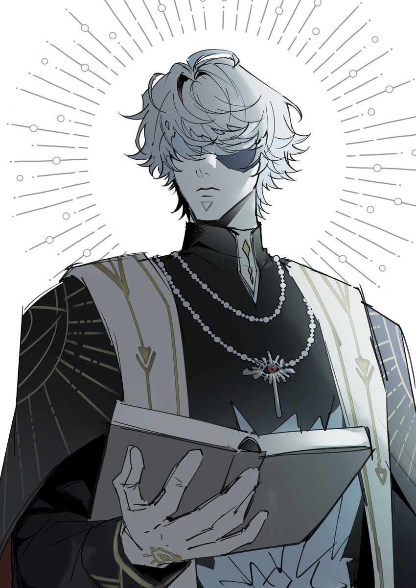 Qwe9huh's tweet image. 神父辉……😋