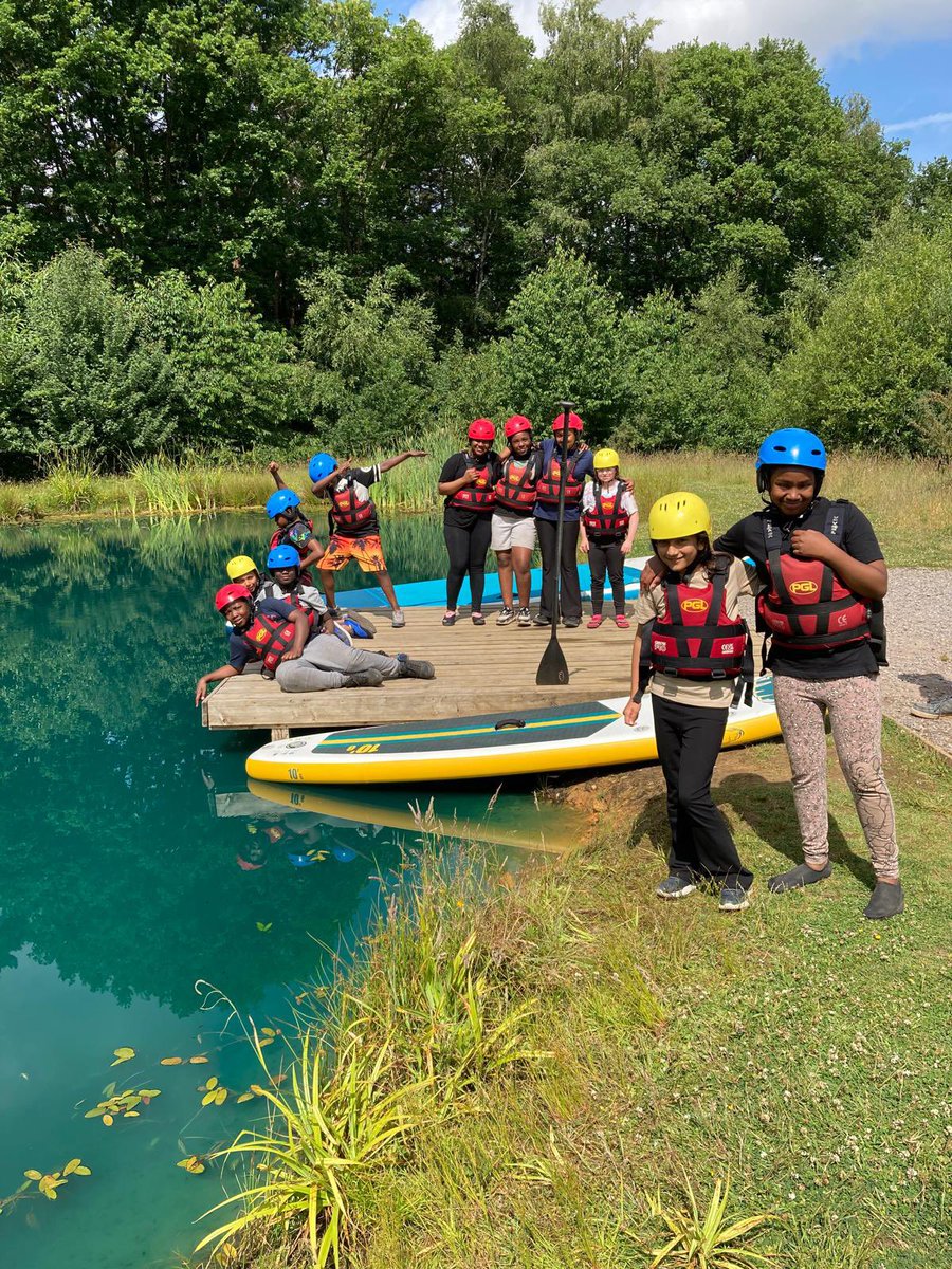 ApplegarthAc's tweet photo. Group 4 paddle boarding… we had great fun and even ended up in the water ourselves! 🏄‍♂️ #splashingaround #funtimes @thesteptrust https://t.co/GO0cxSbiHK