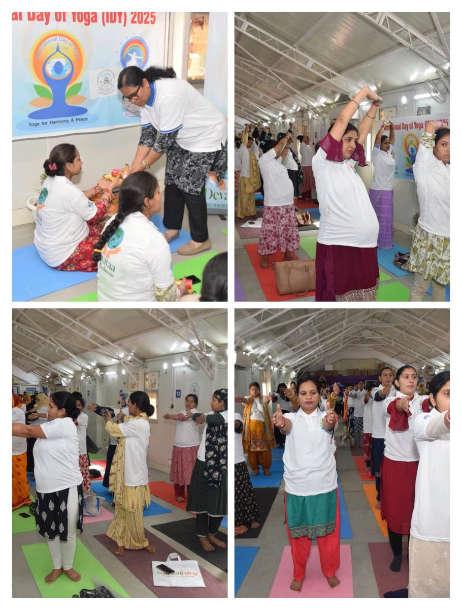 Devayaasociety's tweet photo. Our 10-day prenatal yoga journey under Yog Samavesh by @Devayaa Society concluded yesterday! 1000+ expectant mothers participated at @sjhdelhi 🙏 Grateful to VMMC &amp; SJH for their incredible support throughout this wellness initiative!  #YogSamavesh @moayush @ccrschennai @mdniy https://t.co/kILn1tTIh8