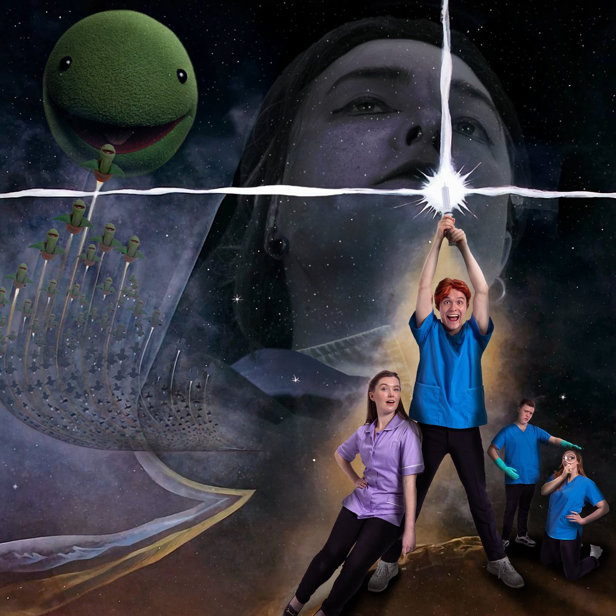 A Long Time Ago in a Hospital Far, Far Away...

Come see the adult comedy musical in a galaxy near you! 🌱

📆 24th - 28th June 2025
📍 Wilton's Music Hall - London
🎟️ Tickets in bio

#edfringe #StarWars