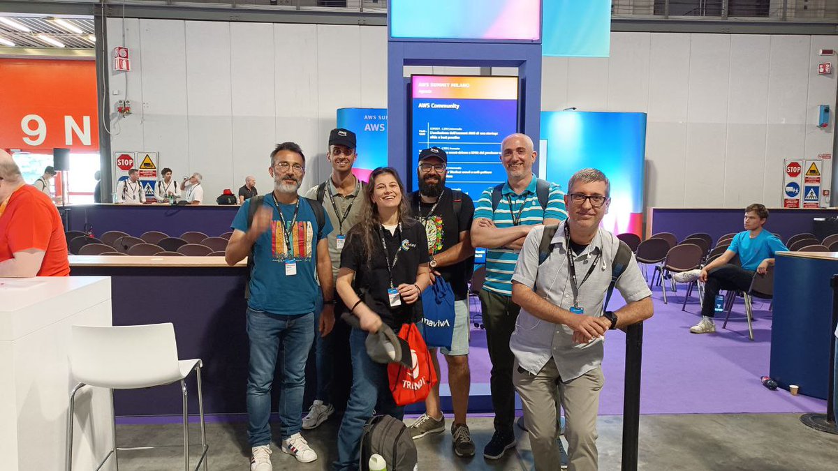 abilardi's tweet photo. Questa settimana ho partecipato all'#AWSSummit di #Milano:

🏢 un padiglione della fiera dedicato
🏅 competizioni di #AWS e dei #partner
🚚 #FoodTrack a volontà
🗣️ 116 sessioni organizzate in 15 tracce
👥 11 mila iscritti

#Amazon #QBusiness #SageMaker #BedRock #AIAgent #GenAI https://t.co/OS8PPKcoa8