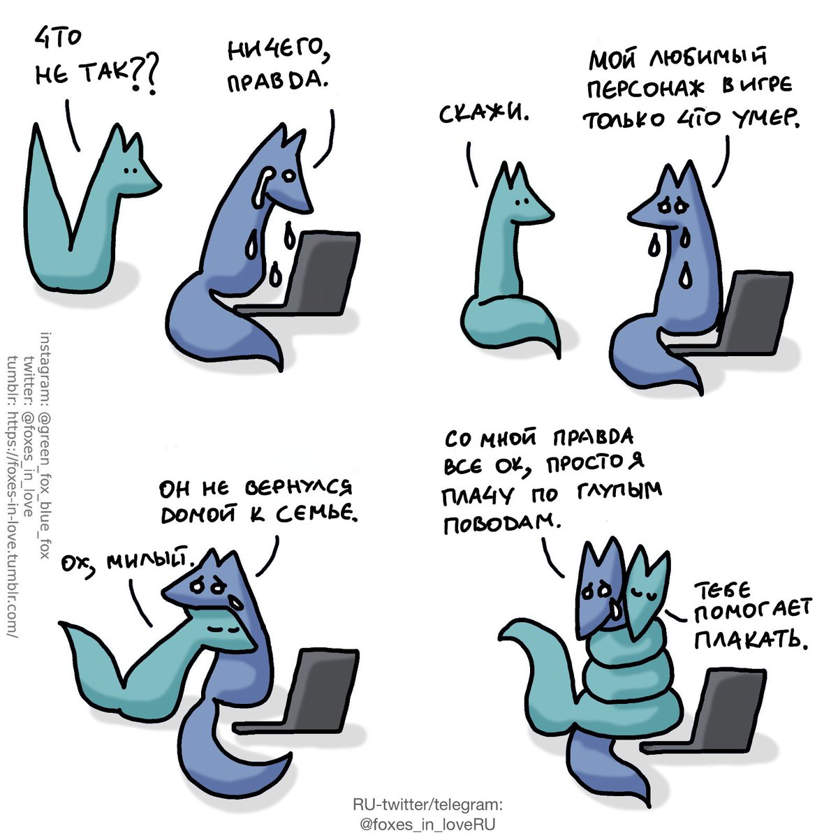 Влюбленные лисы (@foxes_in_loveru) on Twitter photo 