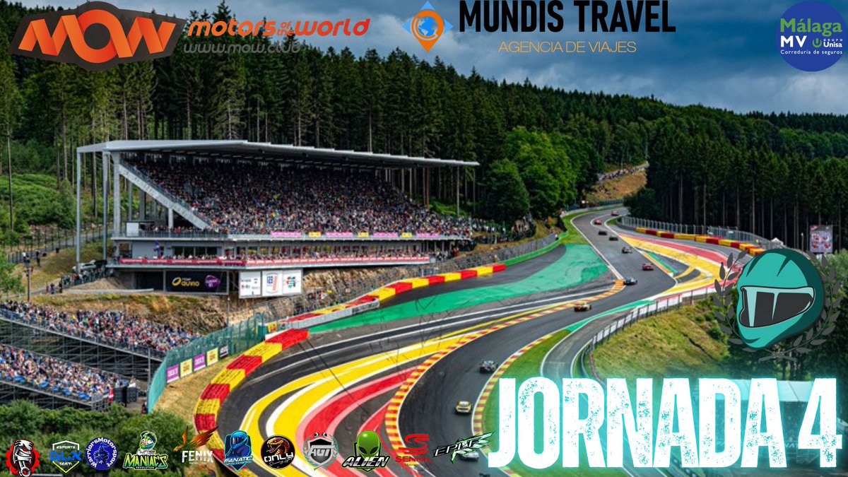 🏁Hoy es día de carrera🏁
🏆 | AGT CHAMPIONSHIP 
🏎️ GT1
📆 22/6/25
⏰ 21:30h
📍 SPA
🏁 Jornada 4
👤 Host: AGT_Alex
🎙️ Cabina: AGT_Kenzaburo AGT_ALEX
 <a href="/Kenzaburo_GT/">Juanjo Gianna</a> 
<a href="/alex_1_vda/">AGT_AlexX</a>
➡️ Patrocinadores:
- <a href="/MotorsWorld/">mow.club</a> 
- #mundistravel
- #Málagamv
🖥 Twitch: AGTCHAMPIONSHIP