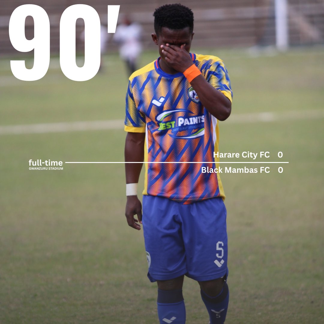 90'|| 🤝at Gwanzura

Harare  0️⃣ - 0️⃣ Mambas