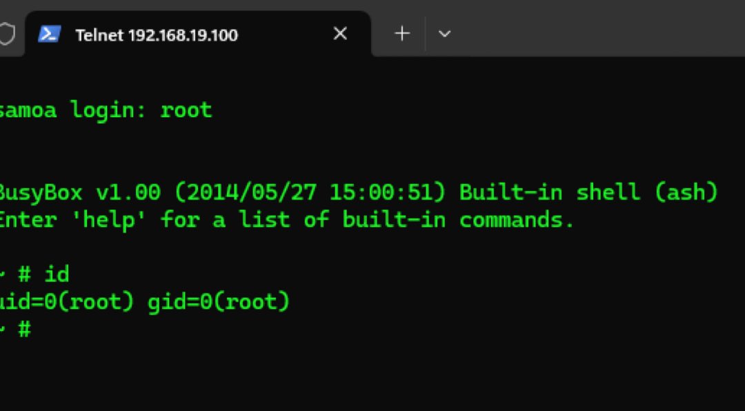 The best part?
✅ Telnet enabled w/o root password 💥
✅ Bunch of them exposed on Internet 🙉🙈🙊👀🏴‍☠