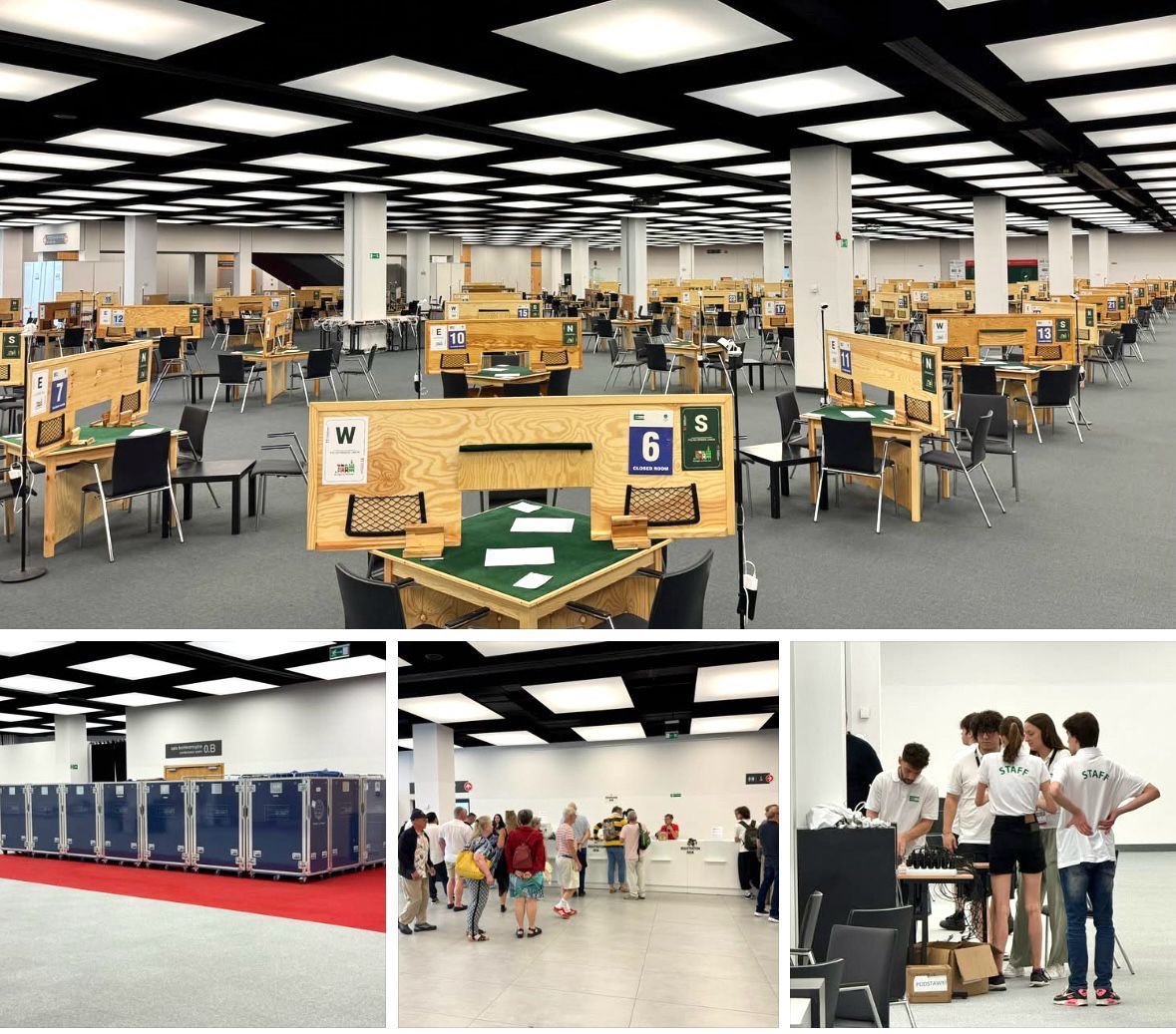 Poznan'daki Avrupa Açık Briç Şampiyona sında ülkemizden  dört kategoride yarışan Türk sporcularımıza başarılar dileriz