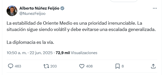 CarlosOlivoV's tweet photo. «Grok como líder de la derecha»
Le he pedido a Grok que coja estas declaraciones sosas tan propias del Gran Muermo Feijo-oh y las convierta en algo digno de un líder carismático de la derecha española. El resultado en el siguiente post 😉
#feijoo #muermo #lidercarismático
⬇️⬇️ https://t.co/mzbwwCCEB9