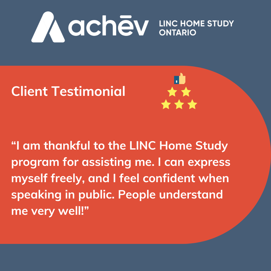 LINCHomeStudy's tweet photo. We are so happy to share a testimonial submitted by one of our LINC Home Study clients.

#LINC_Home_Study_Ontario
#LINC_Program
#Client_Testimonial https://t.co/BKHgKwhWuZ
